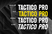 Tactico Pro - Bold Font, a Sans Serif Font by Salamahtype (Thumbnail 6 of 7)