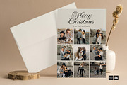 Christmas Card Template CC204, a Card Template by Always Templates (Thumbnail 2 of 3)
