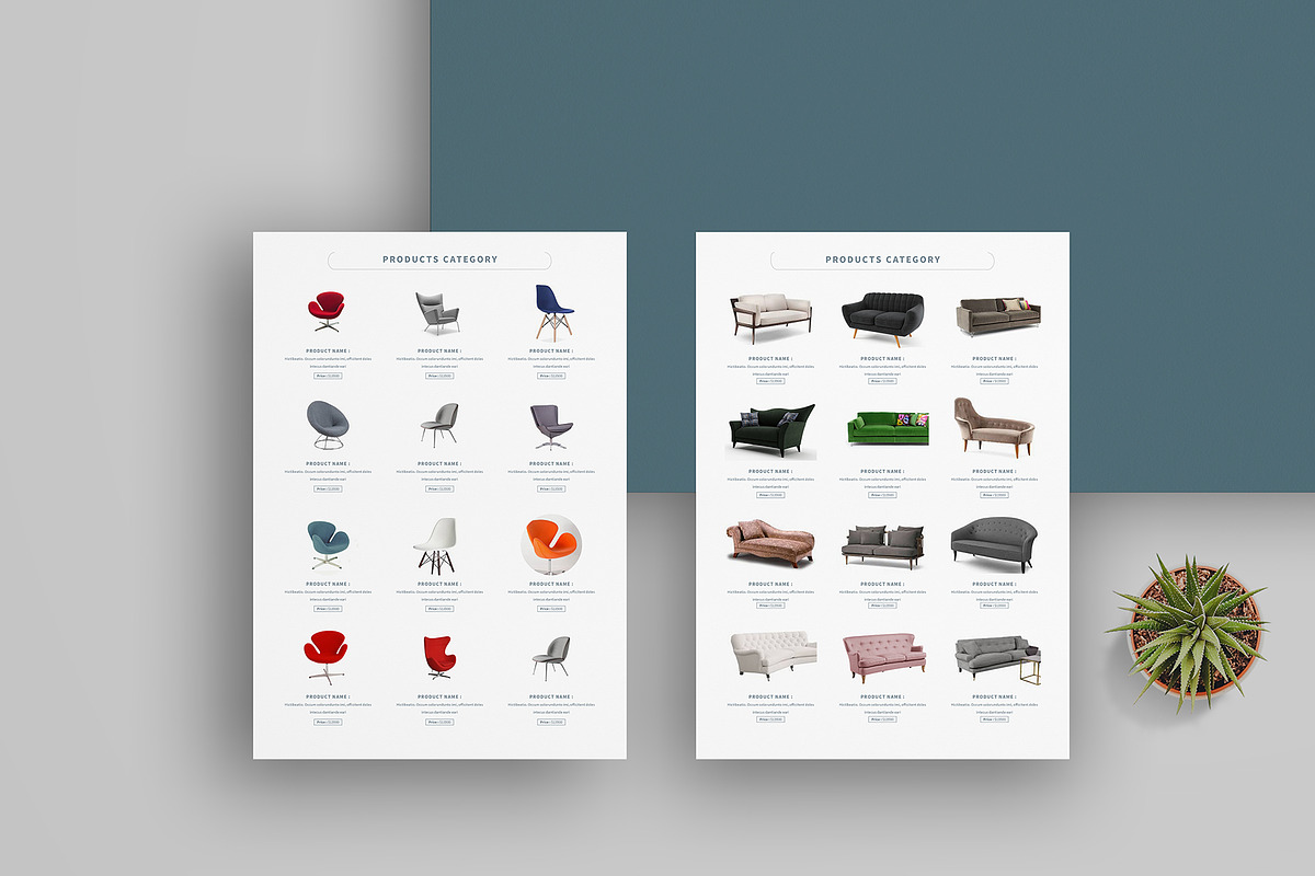 Product Catalog | MS Word & Indesign, a Stationery Template by obayes (Photo 2 of 6)