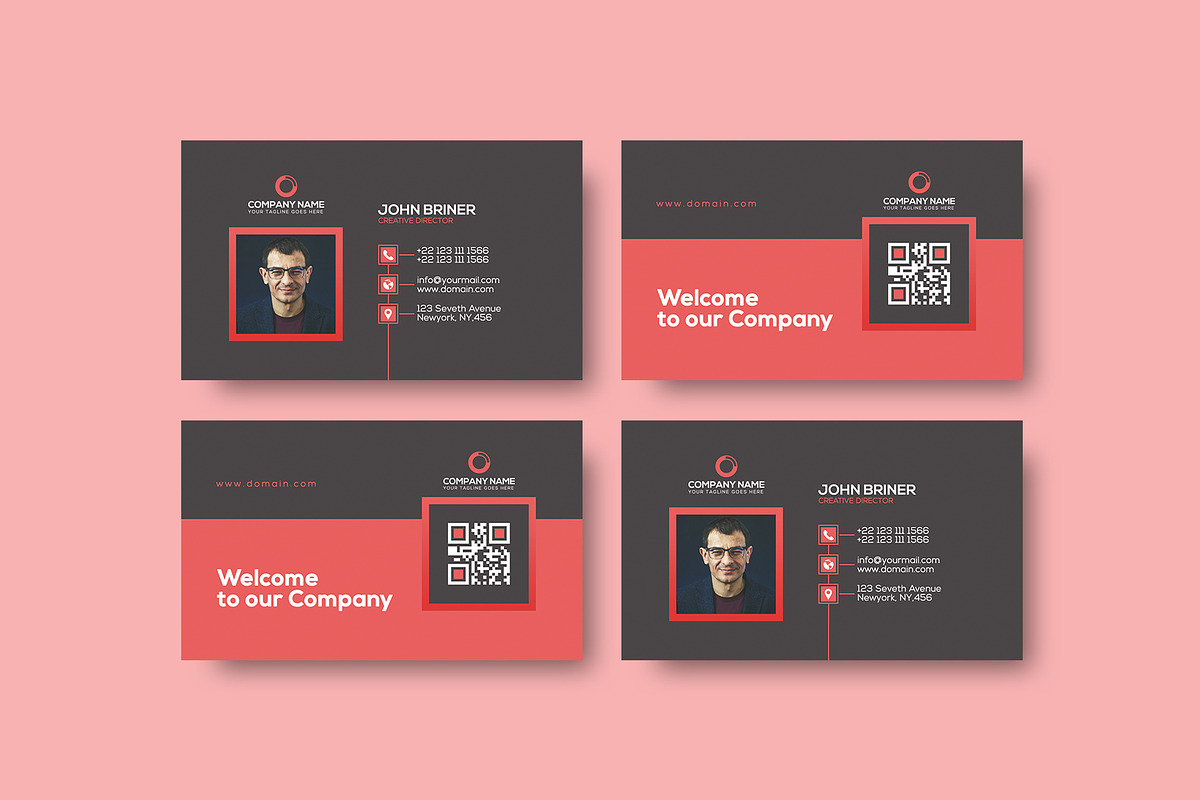 100 Business Card Template Bundle, a Business Card Template by Smashing_Studio (Photo 56 of 80)