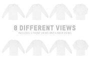 Gildan 2400 Long Sleeve T-shirt, a Shirt Mockup by Pixel Sauce™ (Thumbnail 6 of 7)
