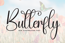 Butterfly | Script Font