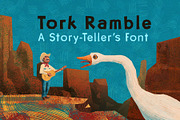 Tork Ramble, a Sans Serif Font by Little Boat Studio (Thumbnail 4 of 5)