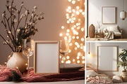 Neutral Interior Frame Mockup Canva, a Household Mockup by ARTOZEN DIGITAL (Thumbnail 12 of 15)
