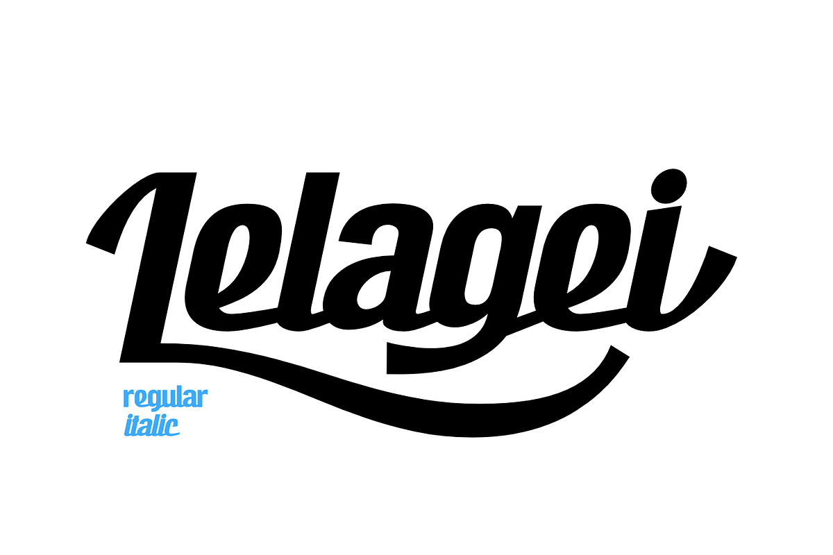 Lelagei, a Script Font by Gatype (Photo 1 of 9)
