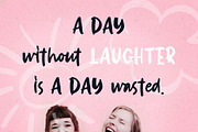 NEW! Insouciance Brush Script, a Script Font by Wewhitelist (Thumbnail 4 of 7)