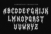 Frozen Sepulcher | Black Metal Font, a Blackletter Font by Masyafi Studio (Thumbnail 3 of 8)