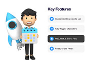 Businessman 3D Illustrations, a Work Illustration by Vectors Market (Thumbnail 2 of 8)