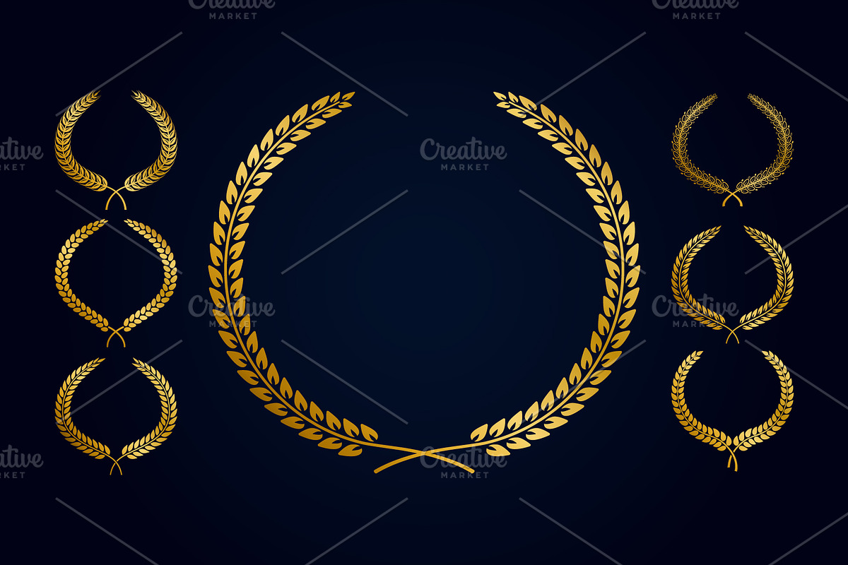Golden Reward Wreath + Fun Bonus, an Object Graphic by Plaid4You (Photo 3 of 9)