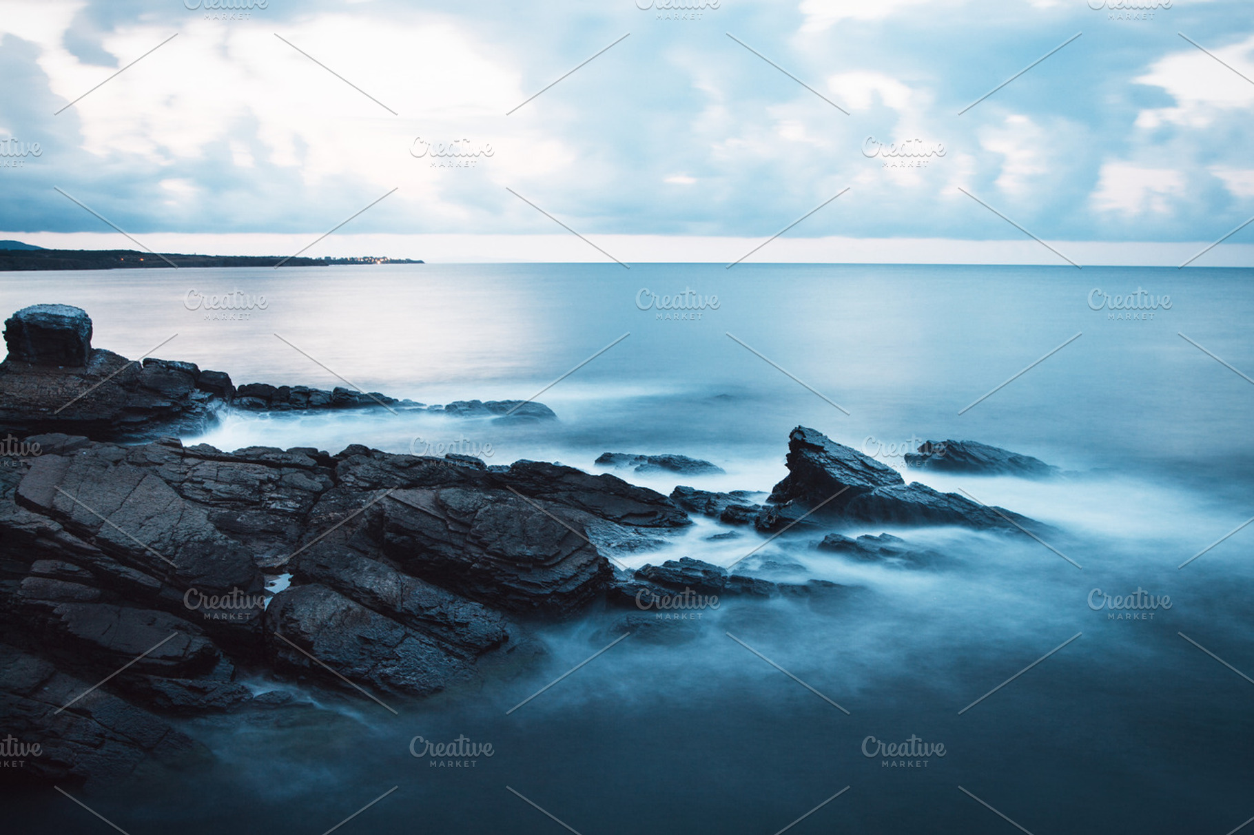 Calmness at the sea, a Nature Photo by doubled