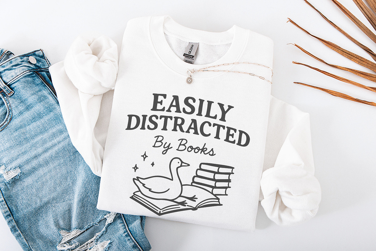 Easily Distracted By Books PNG, an Illustration by SharpMarketplace (Photo 4 of 9)