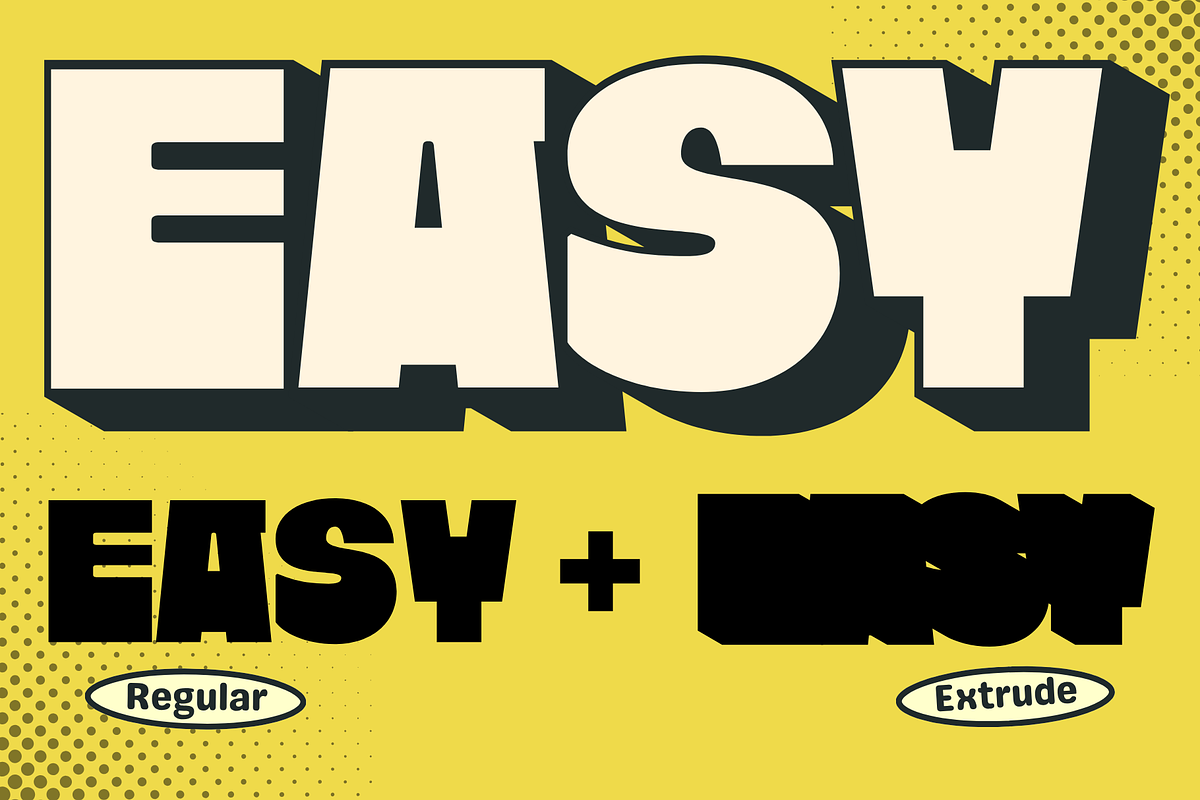 Blog Food - Branding Retro Logo Font, a Sans Serif Font by Nirmana Visual (Photo 8 of 14)