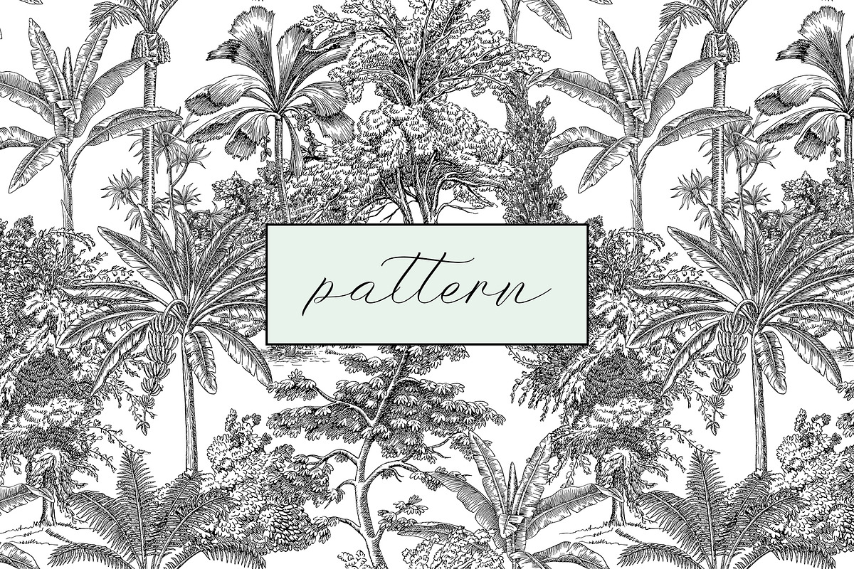 Toile de jouy, a Pattern Graphic by Anyuka (Photo 6 of 14)