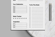 Daily and Weekly Planner Design, a Stationery Template by MightyDesign (Thumbnail 4 of 8)