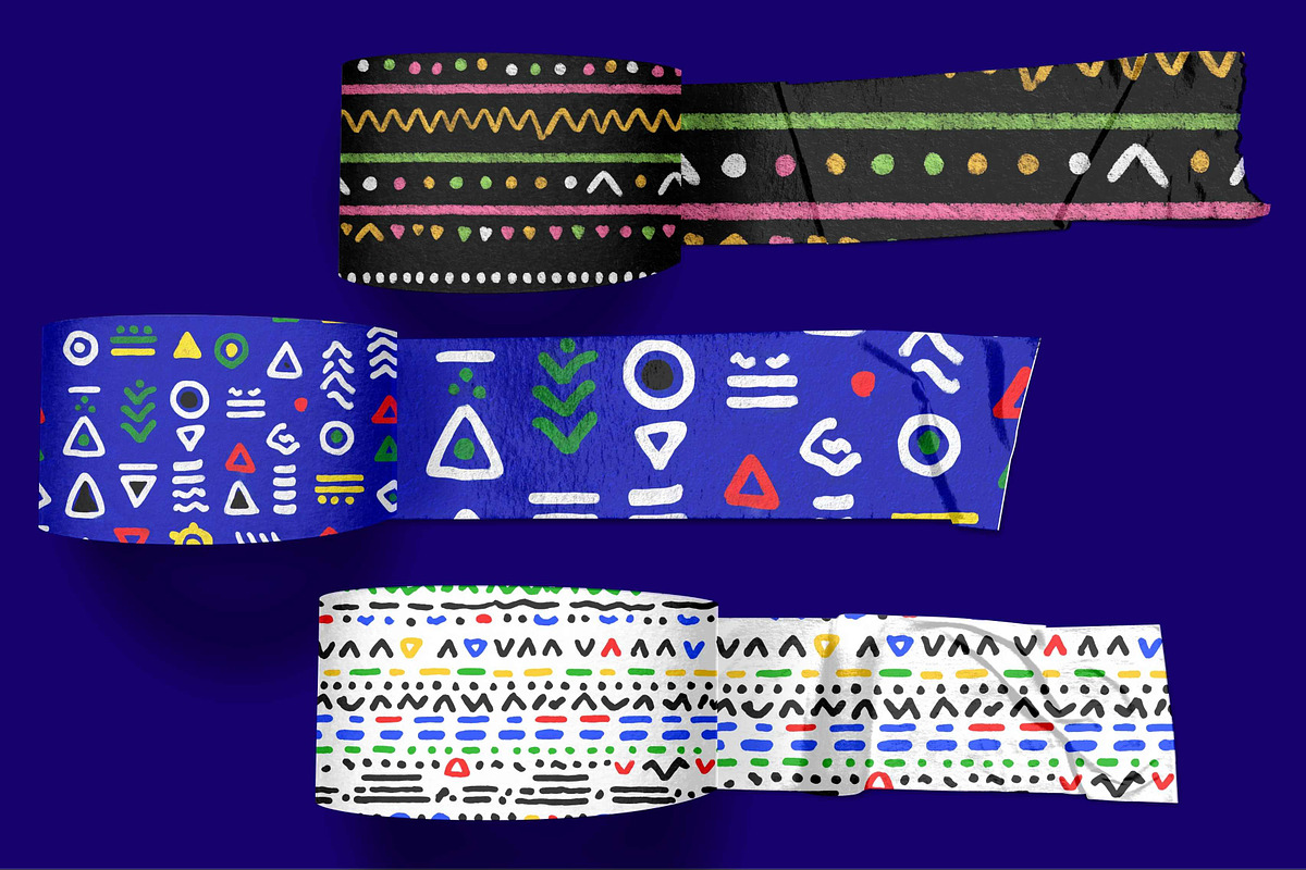 Bold Funky Doodle Patterns, a Pattern Graphic by Pattern Whimsy (Photo 8 of 8)
