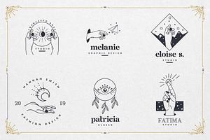 50 Mystic Logo Templates