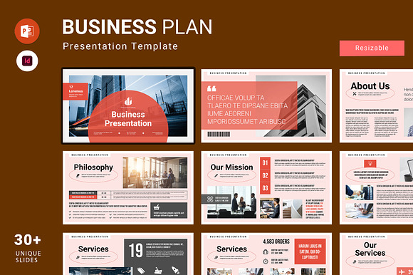 Business Presentation Layout preview 6
