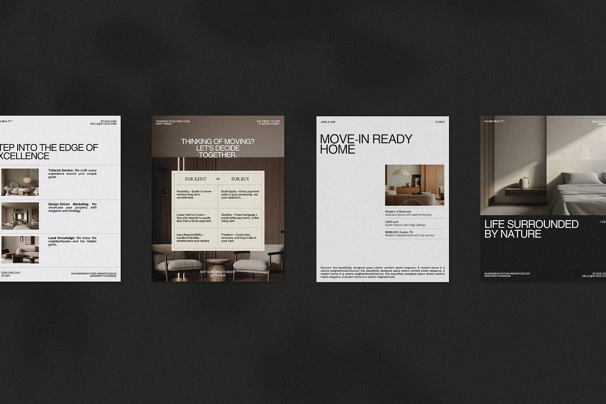 Real Estate Social Media Post Kit, a Social Media Template by Prapti Design (Photo 7 of 10)