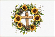Christian Rustic Summer Clipart, an Illustration by Sublimation Artist (Thumbnail 3 of 6)