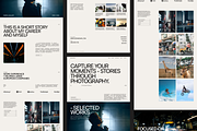 Mario - Photographer Landing Page, a Landing Page Template by SundayWorkTeam (Thumbnail 3 of 4)