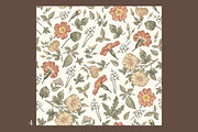 3 Wedding Cards + Seamless Pattern, an Object Graphic by Vintage (Thumbnail 5 of 14)