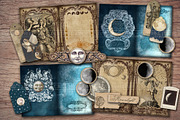 Moon Scrapbooking Kit, an Illustration by Secret Helper (Thumbnail 3 of 8)