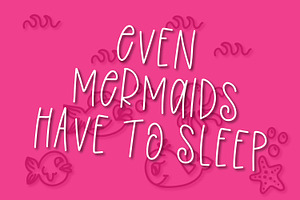 Overboard - Mermaid Font Duo