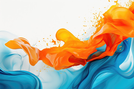 A vibrant painting featuring shades, a Photo by Iftikhar Alam