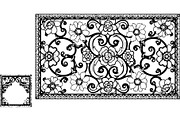 Decorative Mandala Panel Vector Set, a Decorative Illustration by Designer_Momina (Thumbnail 12 of 21)
