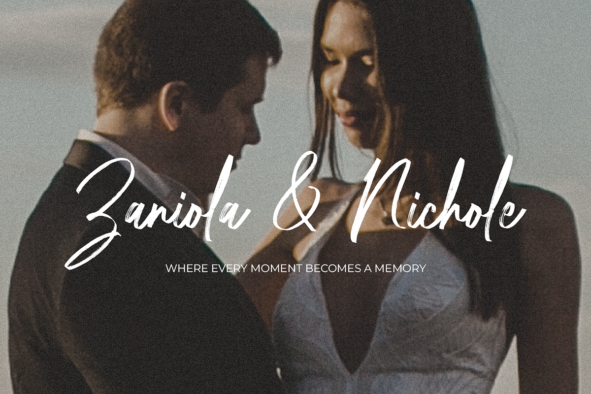 Hamillson – Handwritten Brush Script, a Handwritten Font by MJB Letters (Photo 9 of 11)