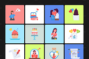 Animated Valentine Day Designs, a Duotone Icon by Prosymbols (Thumbnail 11 of 17)
