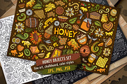 Honey Objects & Symbols Set, an Object Graphic by BALABOLKA (Thumbnail 1 of 4)