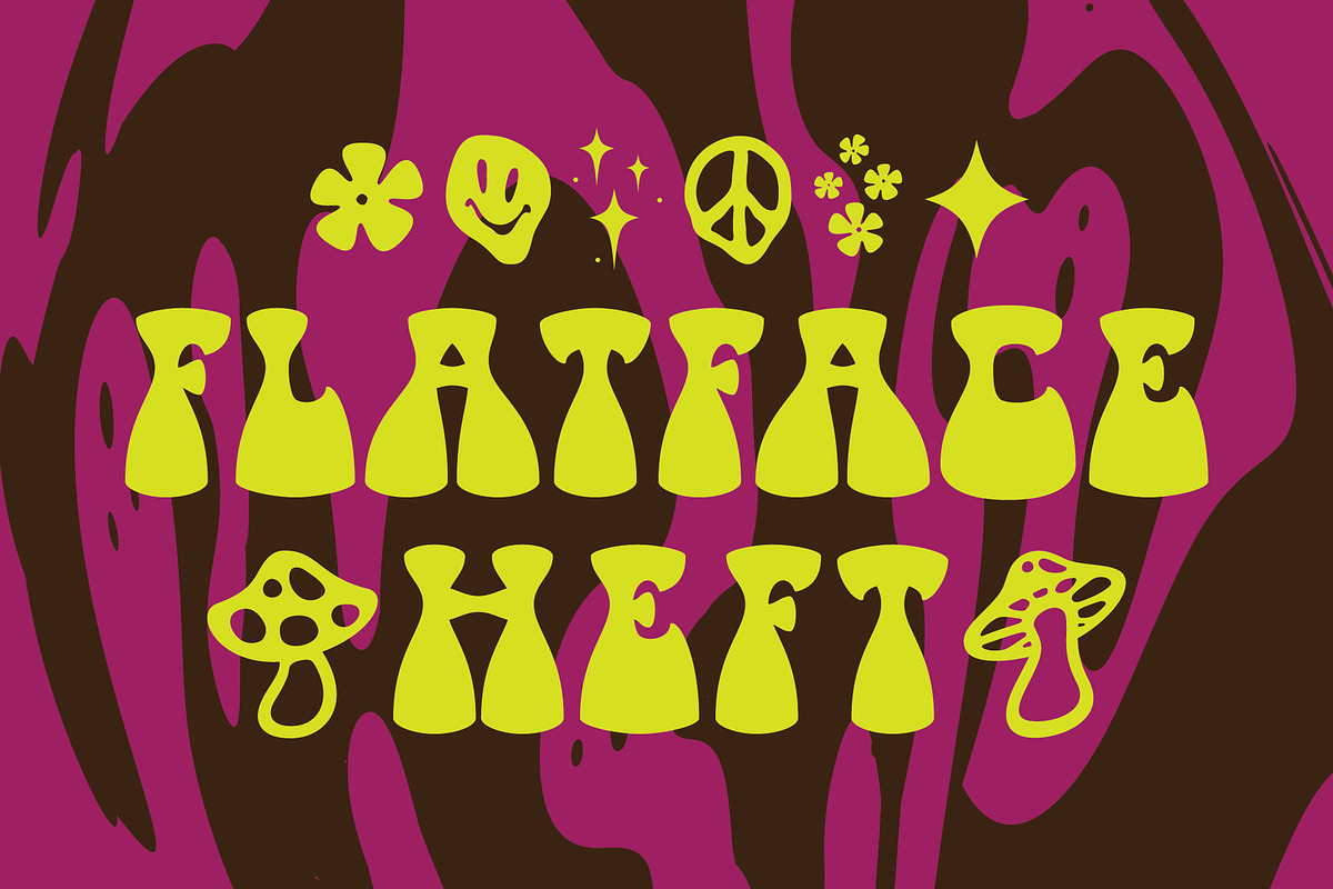 Flatface Heft, a Symbol Font by Flatface (Photo 5 of 7)