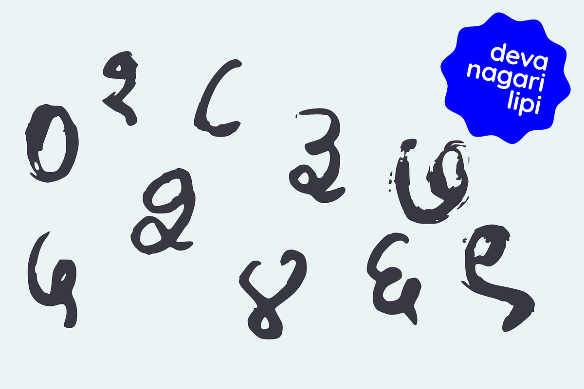 Devanagari Brush Font, a Handwritten Font by Fonts by Srishti (Photo 5 of 6)