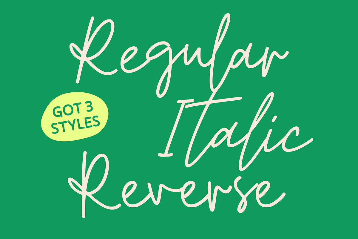 CS Mileya – Stylish Script Font, a Script Font by Craft Supply Co. (Photo 5 of 8)