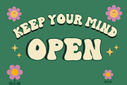 Happy vibe is a groovy decorative fo, a Handwritten Font by Brown Cupple (Thumbnail 2 of 5)