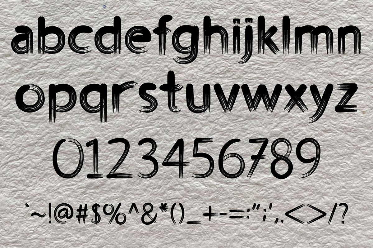Magic Brush Fonts, a Script Font by Bercreative (Photo 5 of 7)