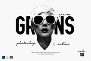 Vintage Grain Photoshop Action, an Action Add-On by DuoFankaar (Thumbnail 1 of 16)