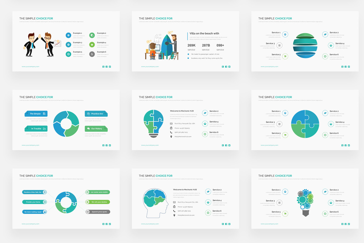 Active Google Slide Bundle, a Presentation Template by One Percent Studio (Photo 20 of 30)