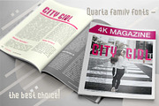 Quarta font family, a Sans Serif Font by Zimages (Thumbnail 9 of 12)