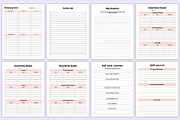 Printable Self-Care Journal Bundle, a Print Template by Mustafiz (Thumbnail 7 of 9)