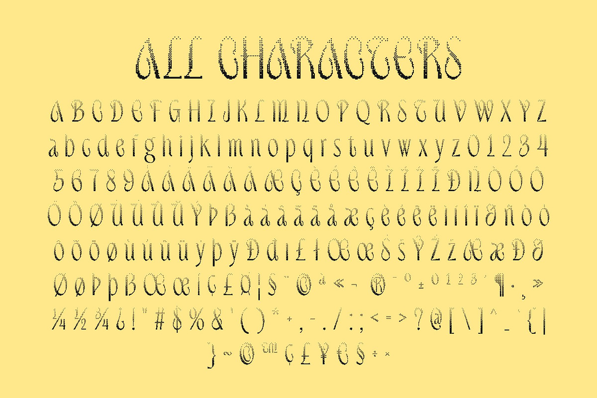 CS Delaney Halfpixel, a Sans Serif Font by Craft Supply Co. (Photo 8 of 8)