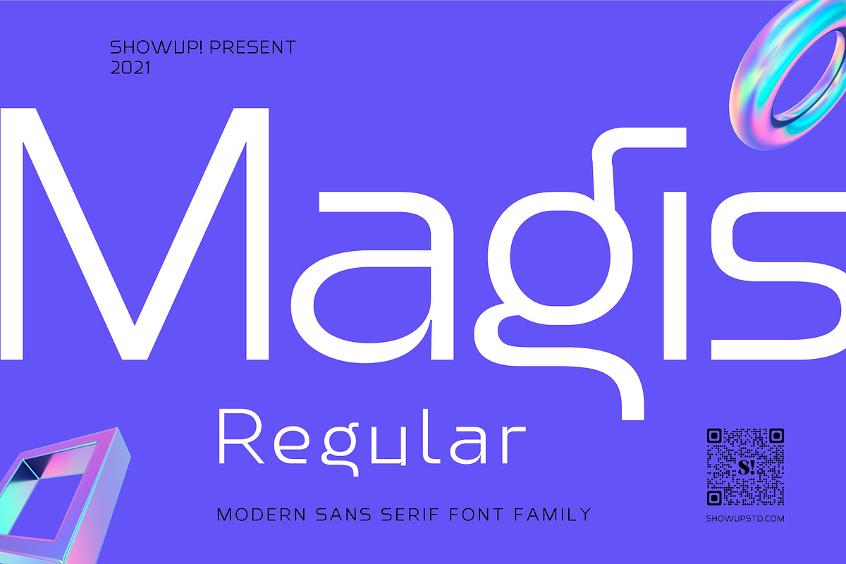Magis Regular - Modern Sans Serif, a Sans Serif Font by ShowUp! Studio (Photo 1 of 14)