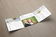 Wedding Tri Fold Brochure, a Brochure Template by Psd Templates (Thumbnail 4 of 5)