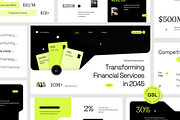 Financial Technology Google Slides, a Presentation Template by fakhroo (Thumbnail 1 of 5)
