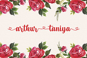 Arthur Taniya - Calligraphy Font, a Script Font by StringLabs (Thumbnail 1 of 10)