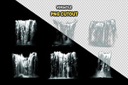 75+ PNG Cutout Waterfalls, an Object Graphic by Mikel Blazgad (Thumbnail 2 of 9)