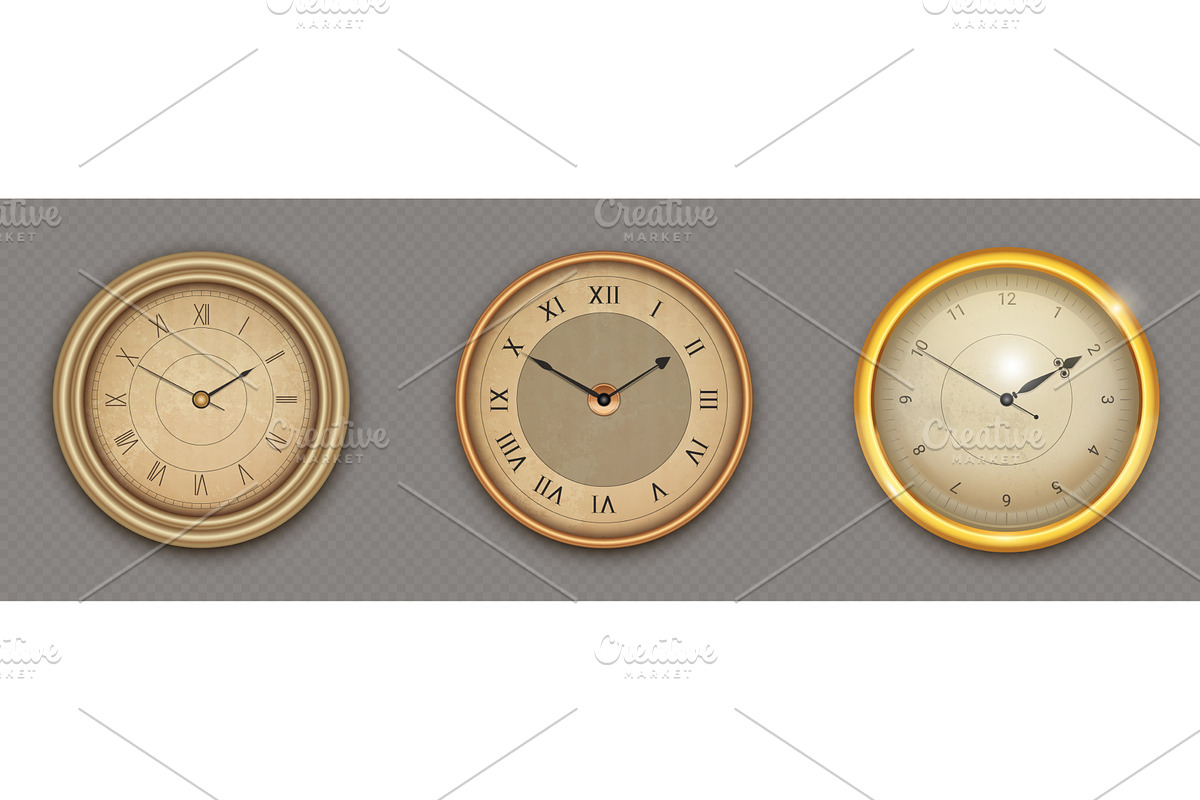 Antique watch collection with ornate, an Object Illustration by art PVP - market