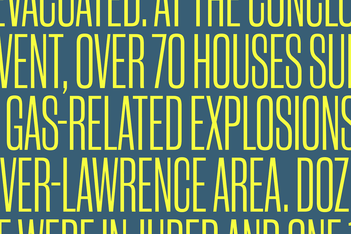 Andover Gothic Condensed — A Grotesk, a Sans Serif Font by Inlay Studio (Photo 4 of 6)