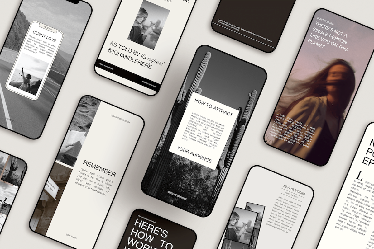 Idea Pin Pinterest Templates, a Social Media Template by Brand & Bloom (Photo 8 of 9)